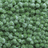 Green background with pixelated texture and black text reading 'laughing louder than frozen peas..'