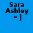 Six display identical text and emoticon on blue backgrounds with white horizontal bars in varying positions