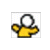 Animated contact sheet of a stick figure icon in multiple colors and orientations with visible transparency effects across 22 frames.
