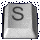 Two side-by-side pixelated icons with a large 'S' on a light gray background, framed by dark blue dotted borders.