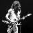 A 3x3 contact sheet of an animated Van Halen icon showing a guitarist in motion across eight frames with