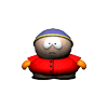 Six cartoon character icons arranged in two , each with distinct clothing and headgear variations