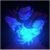A pixelated blue and cyan star-shaped icon with a glowing center against a dark background.