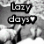 Six static buddy icons arranged in a , each with text overlay and distinct background imagery