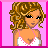 Pixel art contact sheet showing a female character in multiple frames with text panels reading "I Will Always Love YOU" on pink background.