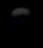Animated sequence showing a skull icon transitioning from blurred shape to clear form with smoke effects against black background.