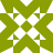 Green and white pixelated geometric pattern with four diamond shapes at center surrounded by triangular segments.