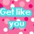 Pink background with white and pink polka dots, featuring text in cyan, black, and yellow boxes.