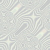 A static pattern of interwoven light gray and white waveforms with checkerboard sections, creating a hypnotic optical illusion effect.