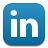 Blue square icon with rounded corners featuring white lowercase 'in' letters and a small dot above the 'i', rendered in pixelated style.