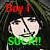 Pixelated icon with red 'Boy' text above a white skull with black eye sockets and green 'Soul' text below, set against a dark background.