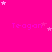 A bright pink background with repeated light purple 'Teagan' text and scattered white stars, partially cropped on the right.