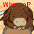 Animated pixel art of a brown donkey-like character with closed eyes, then opening eyes, then a different expression, with red text overlays.
