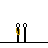 Pixelated cartoon character with yellow face and black limbs appears in multiple , each displaying different text bubbles