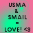 Four identical display text on a pink-to-green gradient background with pixelated font