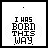 25 pixel-art icons displaying 'I HAS BORO THIS WAY' text with evolving decorative elements above and below the phrase