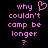 Pixelated pink text on black background with a heart symbol replacing the apostrophe in "couldn't" across two identical frames of an animated contact sheet.