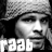 A black-and-white animated contact sheet of two frames showing a person wearing a beanie with a pixelated heart icon above the head, and "r2ab" text at the bottom left.