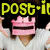 Animated icon shows a person in white shirt with pink mask, then unmasked hands raised, and finally a different person with glasses making hand gesture under 'BAMF' text.
