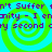 Pixelated text repeats 'n't Suffer n't Suffer' and 'enity - I enity - I' over four green and cyan spiral patterns on a bright background.