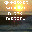 Pixelated text overlays a sunset scene with sun and water, showing two versions of the same image side-by-side.