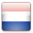 A static square icon with rounded corners displaying horizontal stripes of light pink, white, and dark blue from top to bottom.