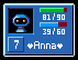 Four pixel-art character icons with health bars, level numbers, and usernames displayed in blue, red, green, and olive backgrounds.