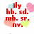 Red text and pixelated hearts on white background with gray overlay in bottom-right corner.