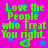 Bright pink background with blue stars and green text reading "Love the People who Treat You right" in four identical quadrants.