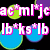 Black background with scattered blue, green, and purple circles; pink text strings including "ac*ml*jc", "ja*mkh", "ml*jz", "lb*ks*lb", "mm*sgb"; bottom-left corner displays "friends" in white.
