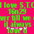 Green pixelated text on bright pink background with repeated phrases and floral symbols, animated to shift horizontally.