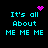 Pixelated cyan text on black background with pink heart and dot animations, four identical arranged in a