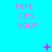 Cyan background with pink text 'FEFE <3'S YOU!!' repeated in a , animated pixel symbols including plus signs and stars changing position across frames