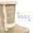 A static image of a beige UGG boot with white fur trim, accompanied by pixelated text and pink heart symbols.