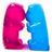 Two pixelated figures in pink and blue embrace with a white star between them, surrounded by text reading "I Love My Laura Ann George 50 MUCH!!!".
