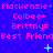 Pixelated text repeats across a blue background with animated green symbols appearing and disappearing in sequence.