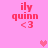 Pixelated pink background with four identical text blocks and scattered heart symbols.