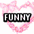 Six distinct heart-themed icons arranged in a , each with bold text overlays and unique color schemes