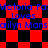 Blue text reading "Victoria Pa Loves Ailyn Mans" on a red and black checkered background with diamond-shaped patterns.