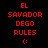 Red pixelated text and symbols on black background, repeated in three vertical with identical content across all frames