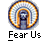 Two identical pixelated buddy icons with a central figure under an arch, displayed on a gray background with promotional text for badassbuddy.com.