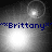 Four- of grayscale animated buddy icon with blue text "~~Brittany~~" and shifting light effects on dark background