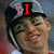 A person wearing a helmet with red text overlays reading 'I', 'Adore', and 'Ellsbury' across different frames.