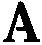 Nine black pixelated A-shaped icons arranged in a on gray background, each with distinct internal cutouts and varying stroke widths