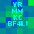 Pixelated cyan text on a blue-green pixel background, with two identical vertical of text and symbols