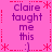 Pixelated text and symbols on a pink background with red decorative elements arranged in a pattern