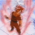 Animated character in brown outfit with red hair, performing a sequence of arm and body movements against pink and blue background.
