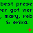 Green background with repeated dark blue text and red symbols, showing animation changes in symbol positions.