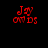 Red stylized text 'Joy' and 'on DS' on black background with four circular light effects in a pattern