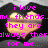 A heart-shaped icon with a glowing yellow center and dark outer edges displays changing text in bright pink pixelated font